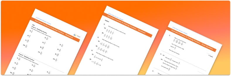 Equivalent Fractions Worksheet