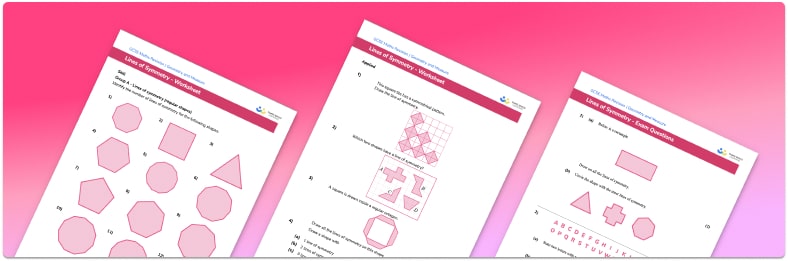 Lines of Symmetry Worksheet