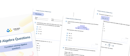 Algebra Questions for Middle School