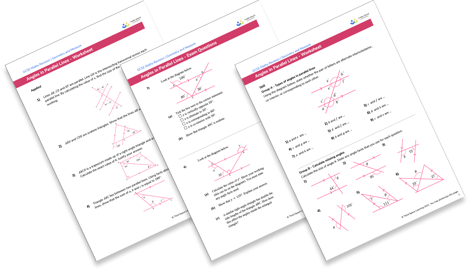 Gradient of a line worksheet