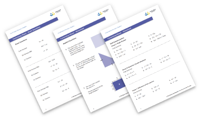 Factorising worksheet