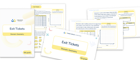 Grade 5 Geometry Exit Tickets