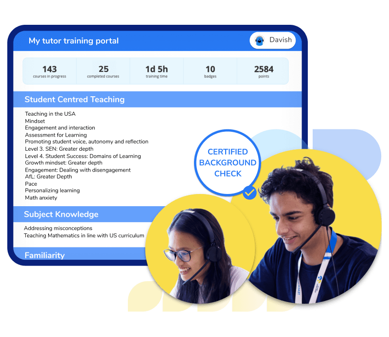 High-quality STEM specialist tutors from just $17 per session