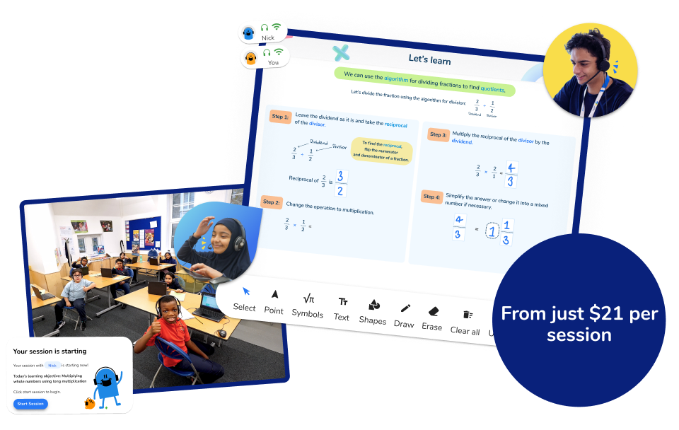 Tutoring pricing