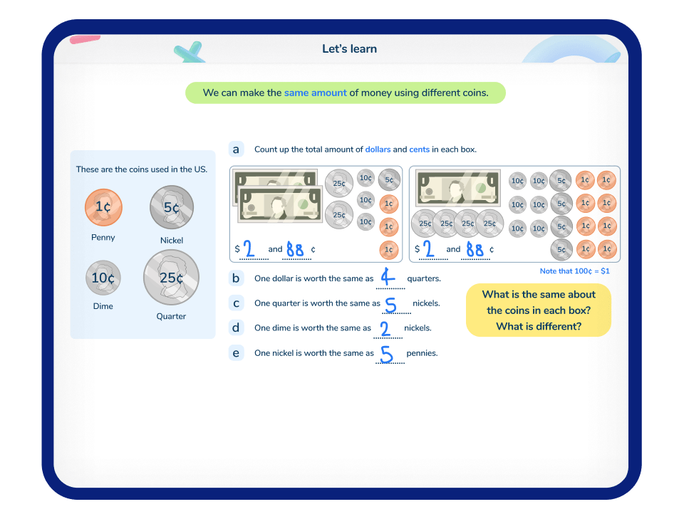 Example lesson 3
