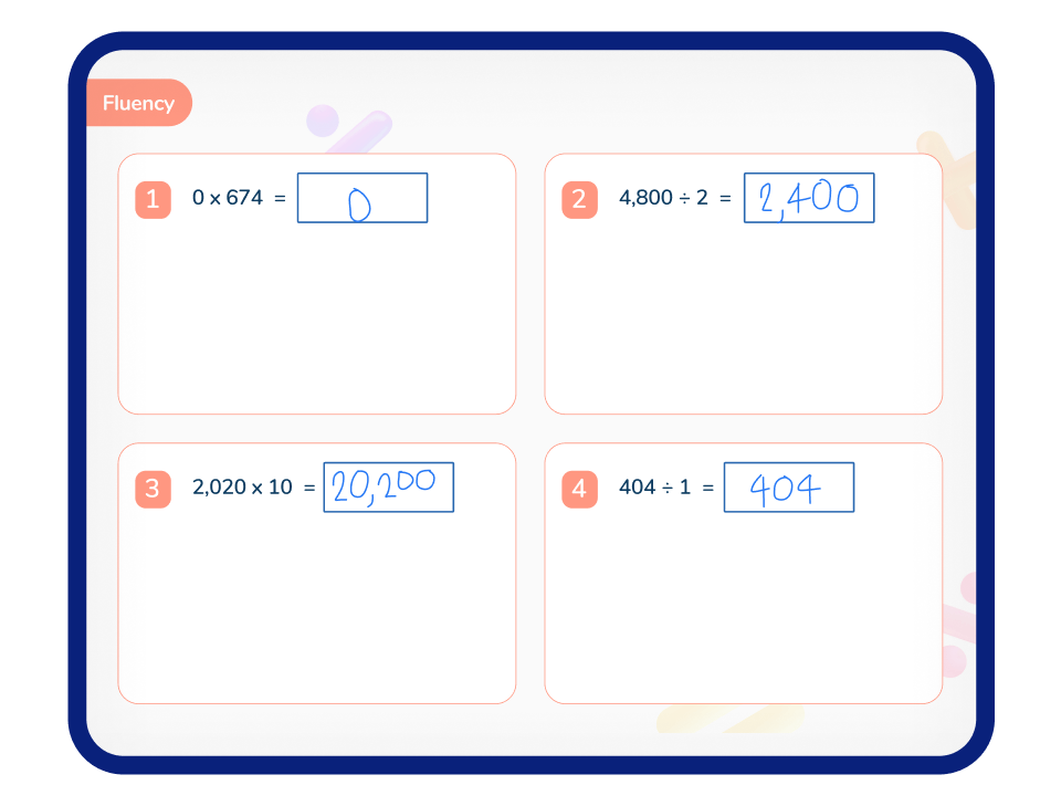 SATs Fluency